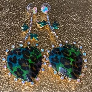 Betsey Johnson Jungle Earrings